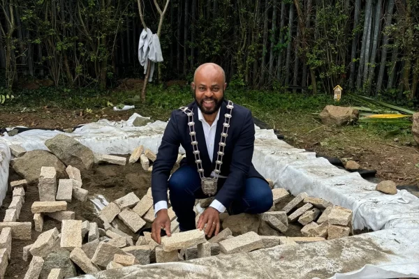 African Advocacy Network Ireland Stone laying